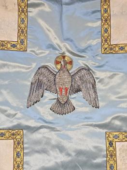 Antique chasuble, vestment, Ornat, ~ 1900/1920