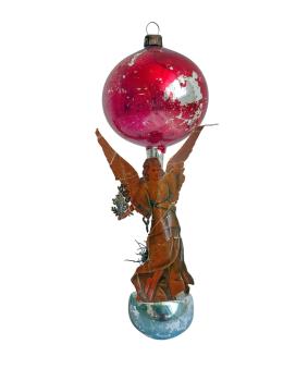 Ballon mit Engel Oblate, um 1920