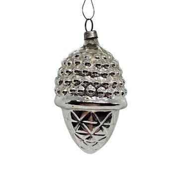 Antiker Christbaumschmuck, verspiegelte Jugendstil Kugel um 1900