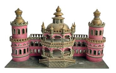 Antikes Grulicher Krippengebäude, Orientalischer Palast, um 1920