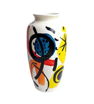 Peter Robert Keil (geb. 1942 Züllichau),  Keramik Vase datiert 1987