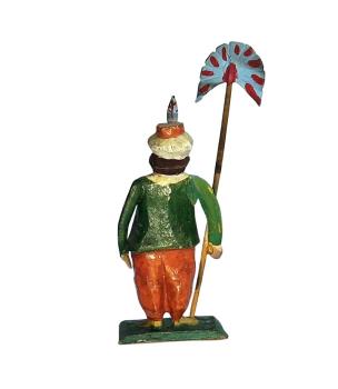 Antike Grulicher Krippenfigur, Orientale / Türke um 1900 (7 cm)