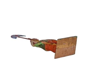 Antike Grulicher Krippenfigur, Orientale / Türke um 1900 (7 cm)