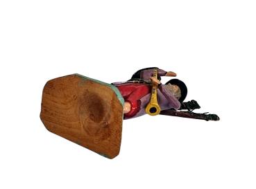 Antike Grulicher Krippenfigur / Hirte um 1900 (10 cm)