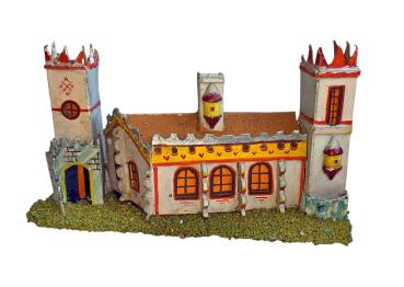 Antique Grulich crib building, around 1900