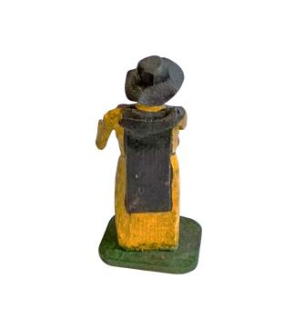 Antique grulich crib figurine, Prist with praying book, around 1900 (7 cm) - Kopie