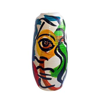 Peter Robert Keil (geb. 1942 Züllichau),  Keramik Vase datiert 1985