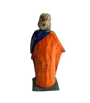 Antike Grulicher Krippenfigur / Josef um 1900 (10 cm)