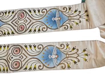 Antike Stola für Ornat, Messgewand, Vestment um 1900