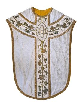 Antique chasuble, vestment, Ornat, around 1900