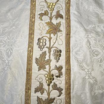 Antique chasuble, vestment, Ornat, around 1900
