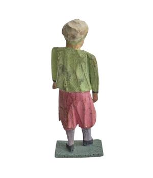 Antique grulich crib figurine, Oriental, around 1900  (10 cm)