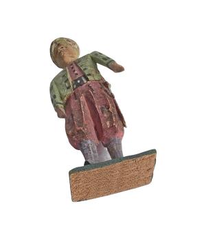 Antique grulich crib figurine, Oriental, around 1900  (10 cm)