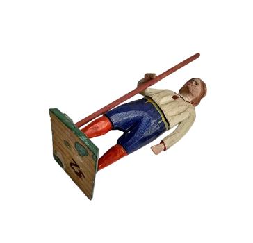 Antique grulich crib figurine, Shepherd around 1900  (10 cm)