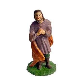 Antique grulich crib figurine, Joseph around 1900  (10 cm)