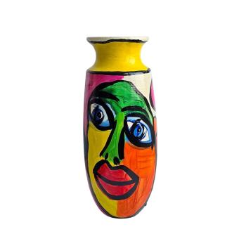 Peter Robert Keil (geb. 1942 Züllichau),  Keramik Vase datiert 1985
