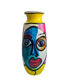 Peter Robert Keil (geb. 1942 Züllichau),  Keramik Vase datiert 1985