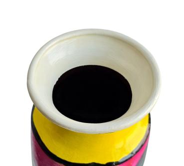 Peter Robert Keil (geb. 1942 Züllichau),  Keramik Vase datiert 1985