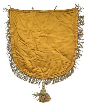 Antikes Rückenschild für, Ornat, Chormantel, Vestment, Pluviale, um 1900