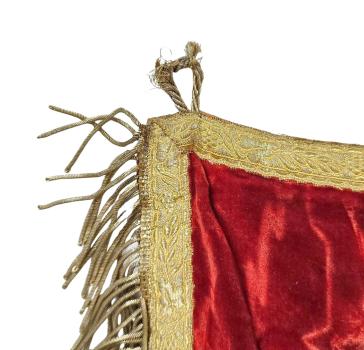 Antikes Rückenschild für, Ornat, Chormantel, Vestment, Pluviale, um 1900