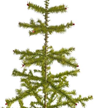 Antique Goose Feather Tree, 100 cm, ~1940