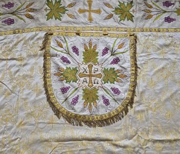Pluviale, cope, vestment, Ornat, around 1900