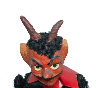 Wiener Krampus, Kopf-Nicker, um 1920