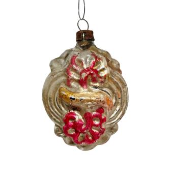 Antique art nouveau kugel, lauscha around 1880/1890