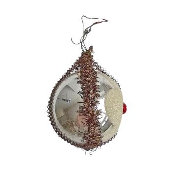 Indent Glass Ornament, lauscha around 1930