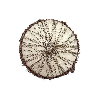 Antique wire wrapped kugel, lauscha around 1910