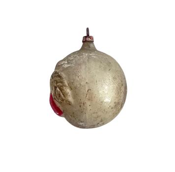 Antiker Christbaumschmuck, Lauscha Kugel mit Kirschen um 1920