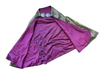 Golden cope - choir robe, chasuble, vespers robe, pluvial, vestments, dated 1897