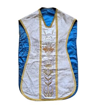 Antique chasuble, vestment, Ornat, around 1900