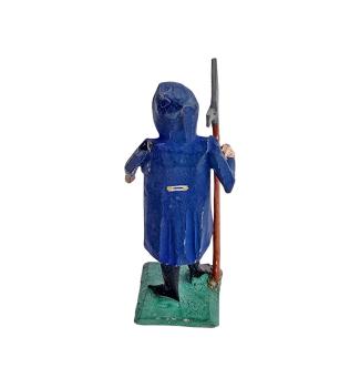 Preview: Antique grulich crib figurine, night watchman, around 1900 (7 cm)