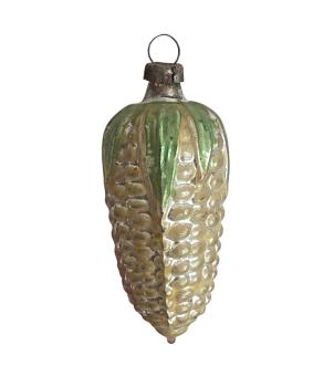 Antiker Christbaumschmuck, Lauscha, Maiskolben um 1930