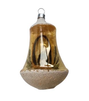 Preview: Diorama ball, Dog with umbrella around 1950