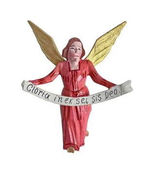 Antike Grulicher Krippenfigur / Verkündigungsengel, um 1900 (5 cm)