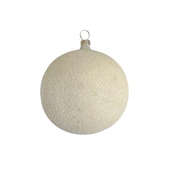 Preview: Antiker Christbaumschmuck, Diorama Kugel mit Hunden um 1950