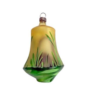 Preview: Indent diorama ball with dog around 1950