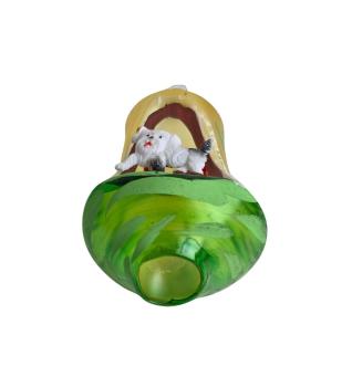 Preview: Indent diorama ball with dog around 1950