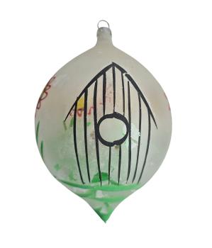 Preview: Indent diorama ball with dog around 1950