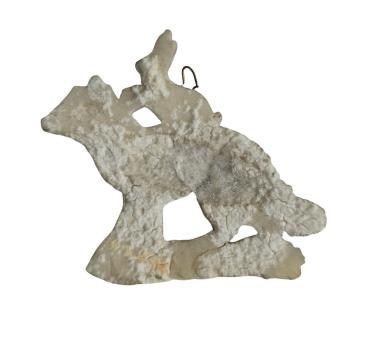 Preview: Tragant, Hase auf Hund um 1880