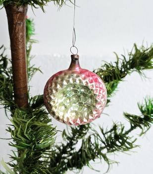 Preview: Lauscha Kugel with star, around 1910