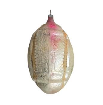 Preview: Lauscha Kugel with star on both sides, around 1910