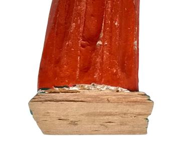 Preview: Antique grulich crib figurine, Holy King Balthasar, around 1900 (10 cm)