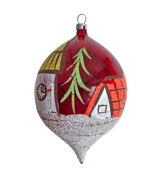 Preview: Indent diorama ball with guitar player, around 1950