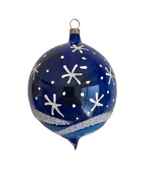 Preview: Indent diorama ball with sailing boat around 1950