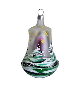 Preview: Diorama Kugel, Fuchs mit Gans um 1950