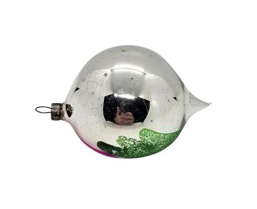 Preview: Diorama Kugel, Ente mit Blumen um 1950