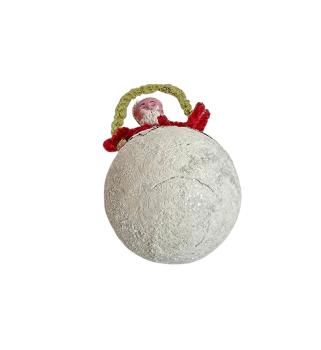 Preview: Chenille Santa on Spun Cotton Ball, ca. 1930